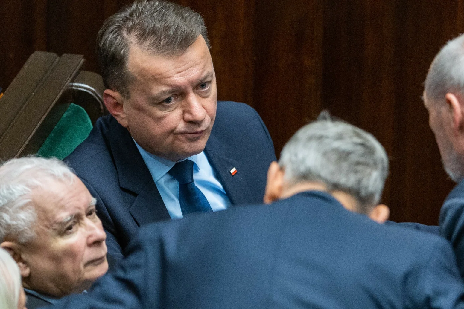 To pokazało nerwowość w obozie PiS. Kuriozalne przejęzyczenie Błaszczaka.