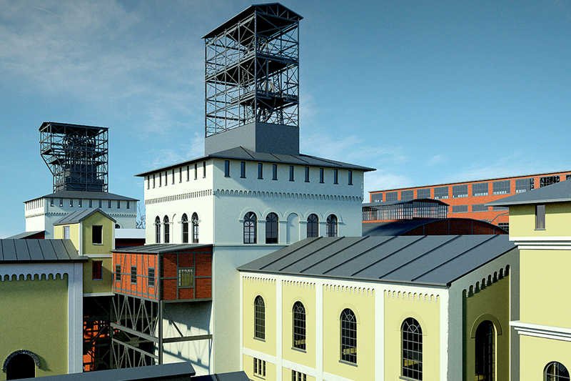 Tak ma wyglądać wałbrzyska kopalnia "Julia" po rewitalizacji