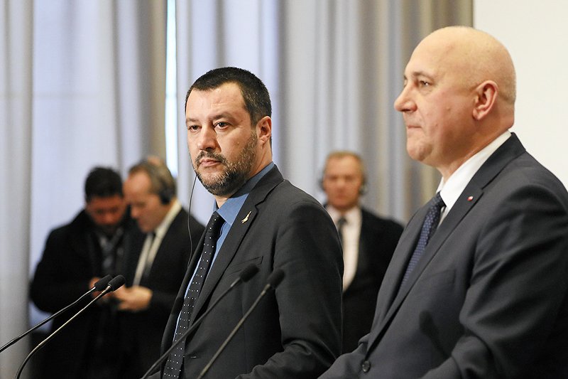 Prorosyjski wicepremier Matteo Salvini uchodzi za sojusznika PiS na arenie europejskiej.