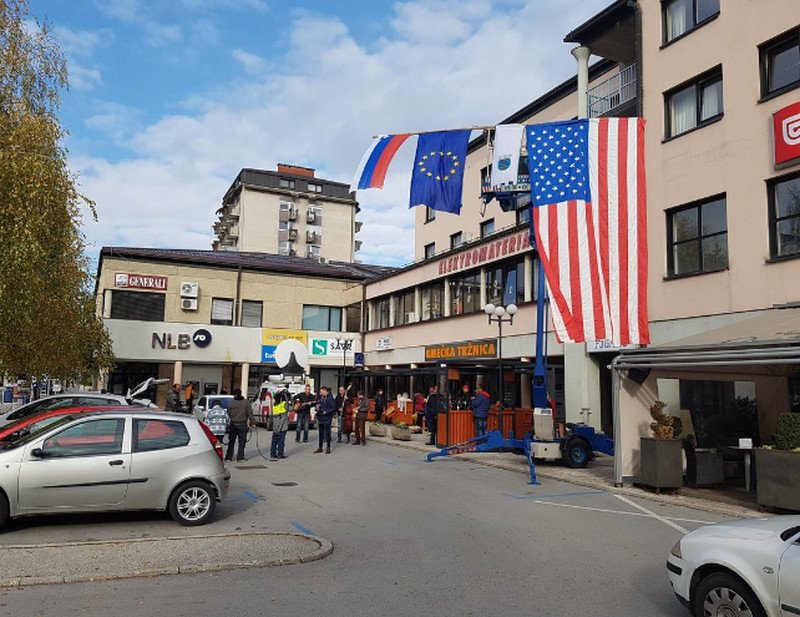 Sevnica, rodzinne miasto Melanii Trump w Słowenii.
