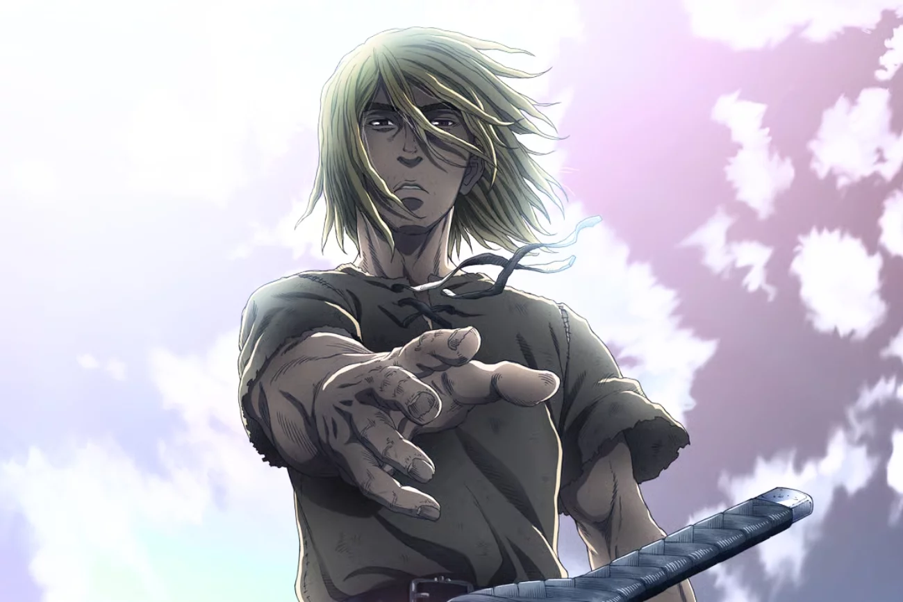 Thorfinn z anime "Vinland Saga"