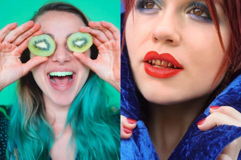 Lakier utrzymuje się na zębach do 24 godzin