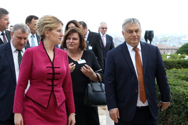 Prezydent Słowacji skrytykowała rządy Orbana. Dostało się przy okazji też Polsce.