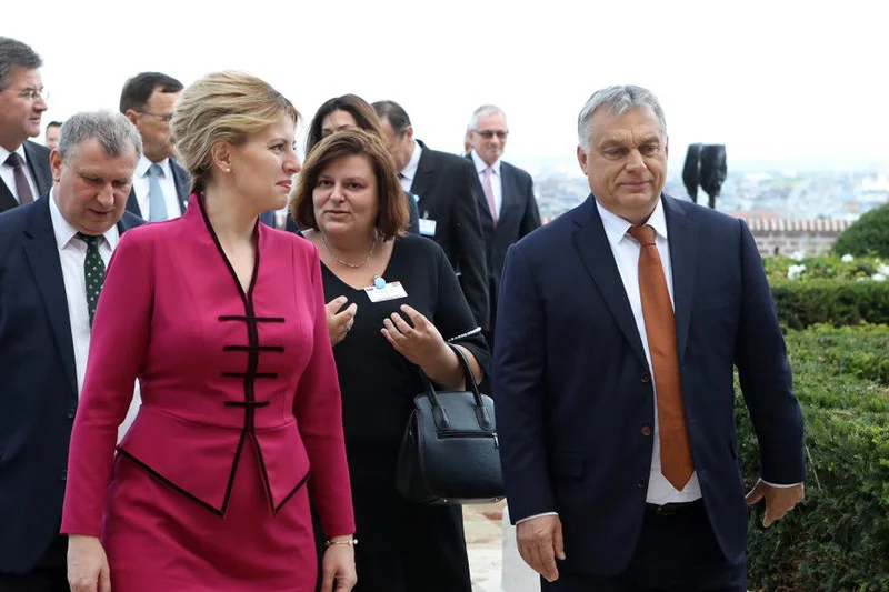 Prezydent Słowacji skrytykowała rządy Orbana. Dostało się przy okazji też Polsce.