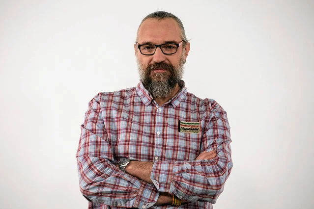 Jerzy Kijowski przypomina życiorys ojca. Na zdjęciu lider KOD - Mateusz Kijowski.