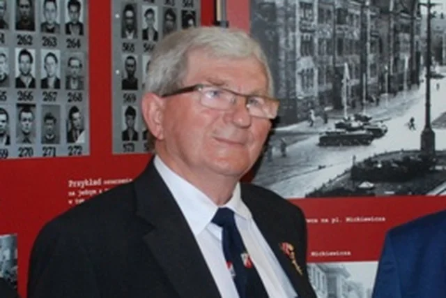 Włodzimierz Marciniak - prezes Związku Kombatantów i Uczestników Powstania Poznańskiego.