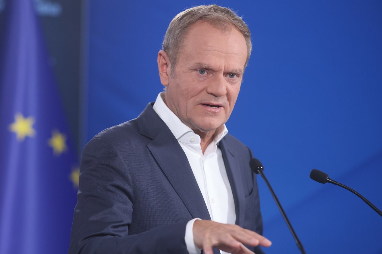 Lider PO Donald Tusk.