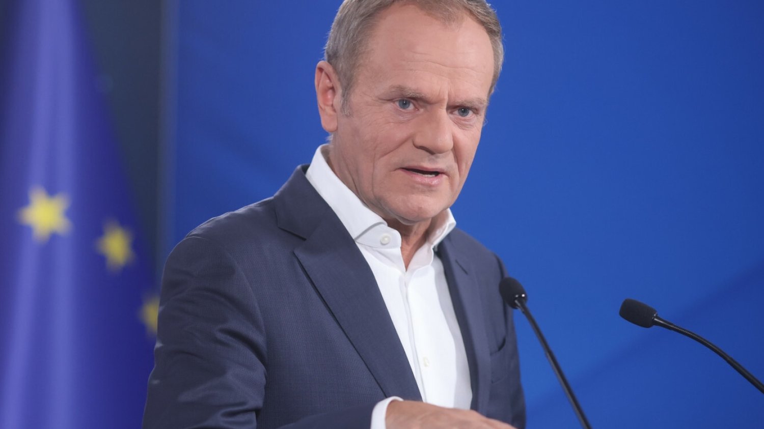 Lider PO Donald Tusk.