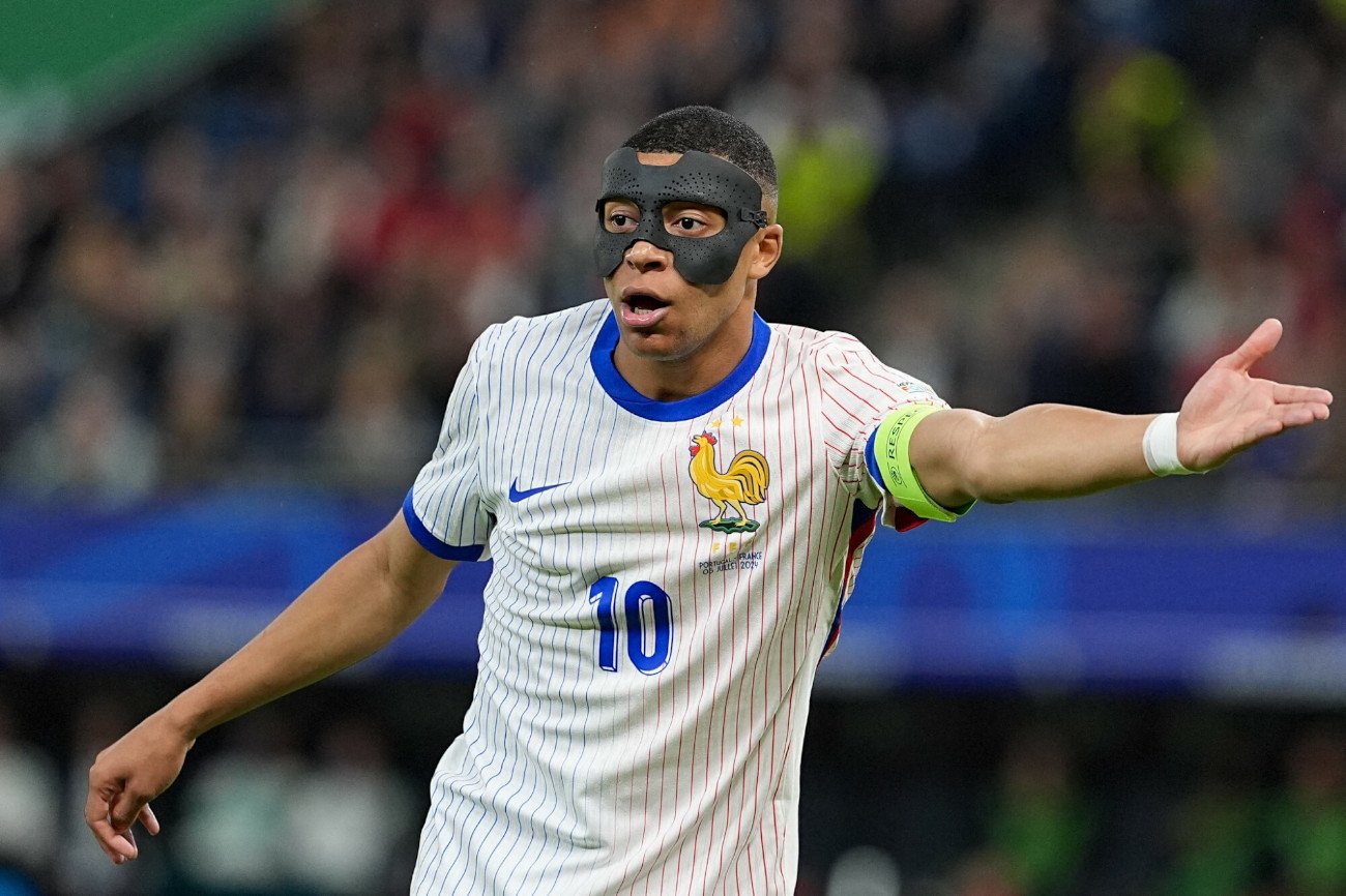 Kylian Mbappe strzelił dotąd na Euro 2024 jednego gola – z rzutu karnego w meczu z Polską