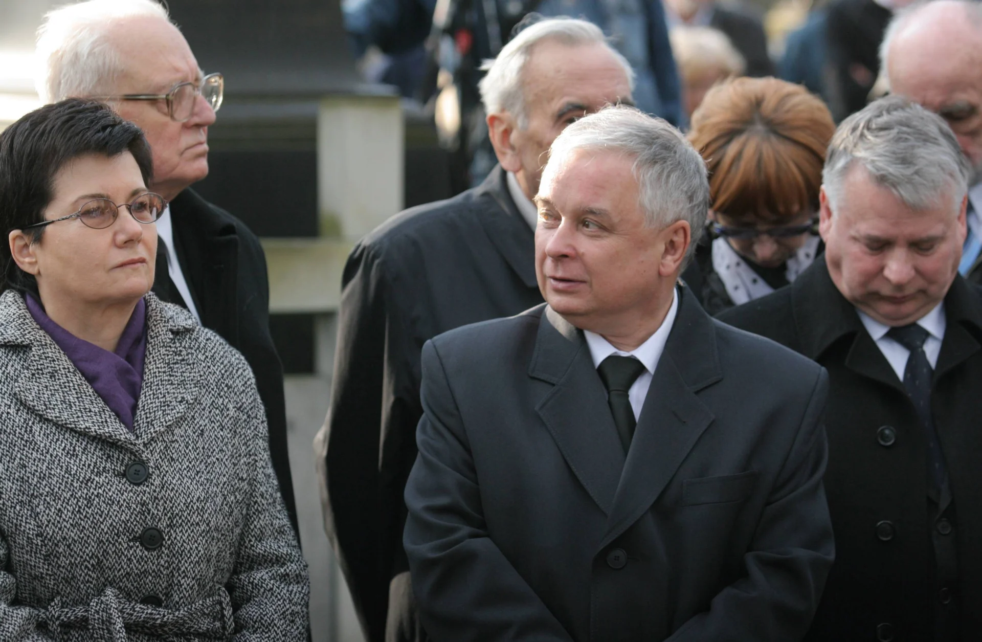 Prezydent RP Lech Kaczyński razem ze swoją następczynią na stanowisku prezydenta Warszawy, Hanną Gronkiewicz-Waltz.