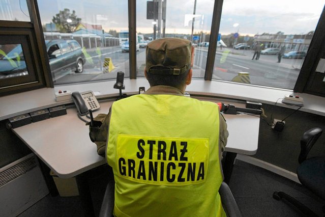 Straż Graniczna będzie wyrywkowo kontrolować przekraczających granicę Polski.