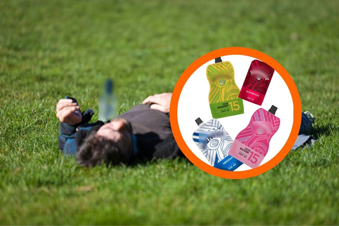 Tubki (saszetki) z alkoholem są już w sprzedaży