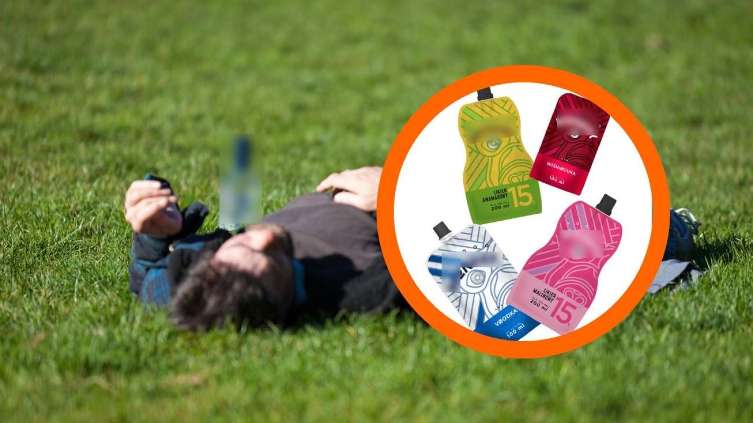 Tubki (saszetki) z alkoholem są już w sprzedaży
