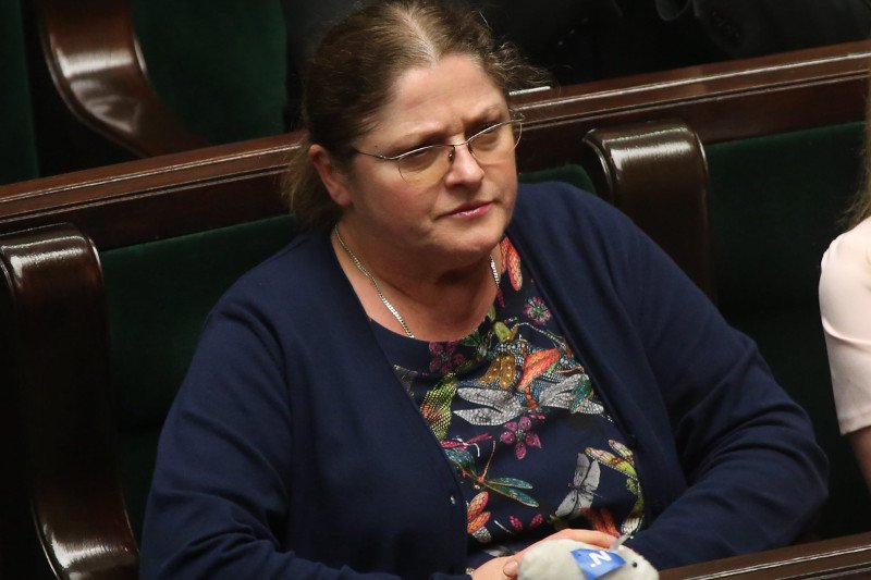 Krystyna Pawłowicz skarży się, że dostaje groźby.