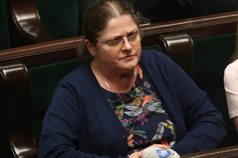 Krystyna Pawłowicz skarży się, że dostaje groźby.