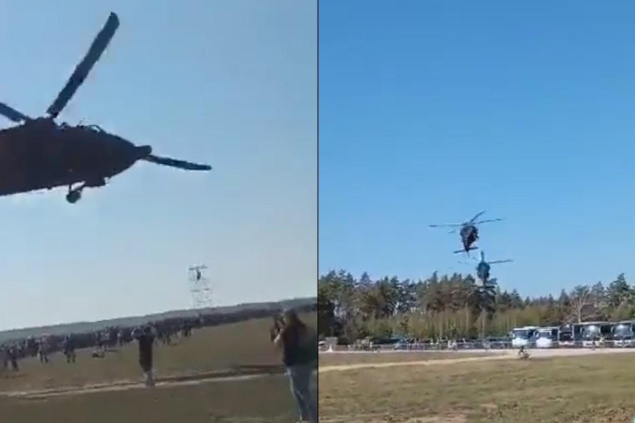 Na poligonie w Orzyszu mogło dojść do tragedii. Dwa śmigłowce BlackHawk prawie zderzyły się w powietrzu