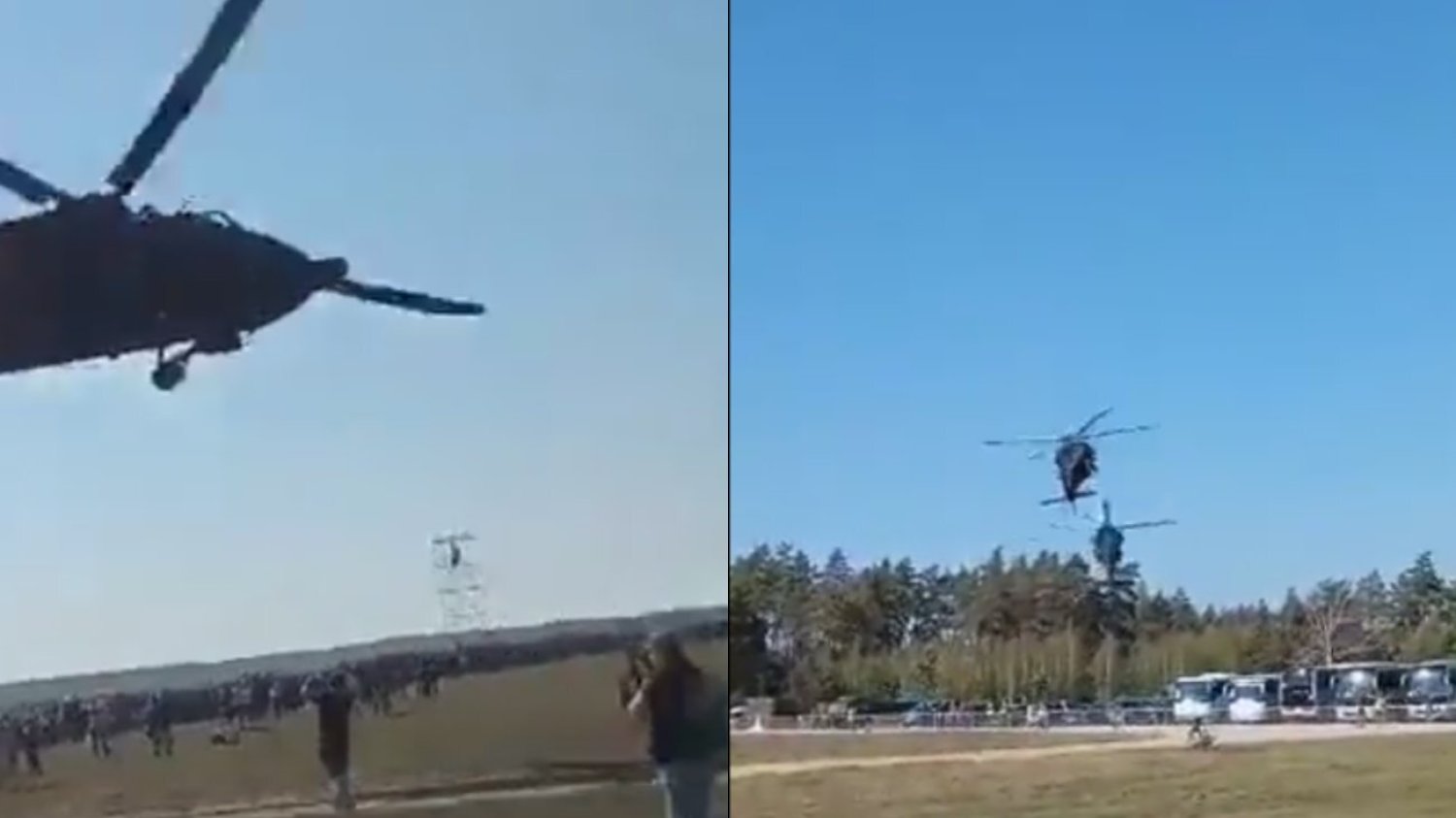 Na poligonie w Orzyszu mogło dojść do tragedii. Dwa śmigłowce BlackHawk prawie zderzyły się w powietrzu