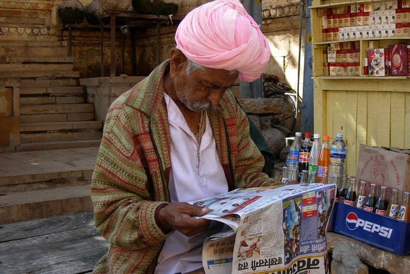 Indie to dziś jedno z nielicznych miejsc na świecie, gdzie rośnie nakład prasy i sprzedaż książek.