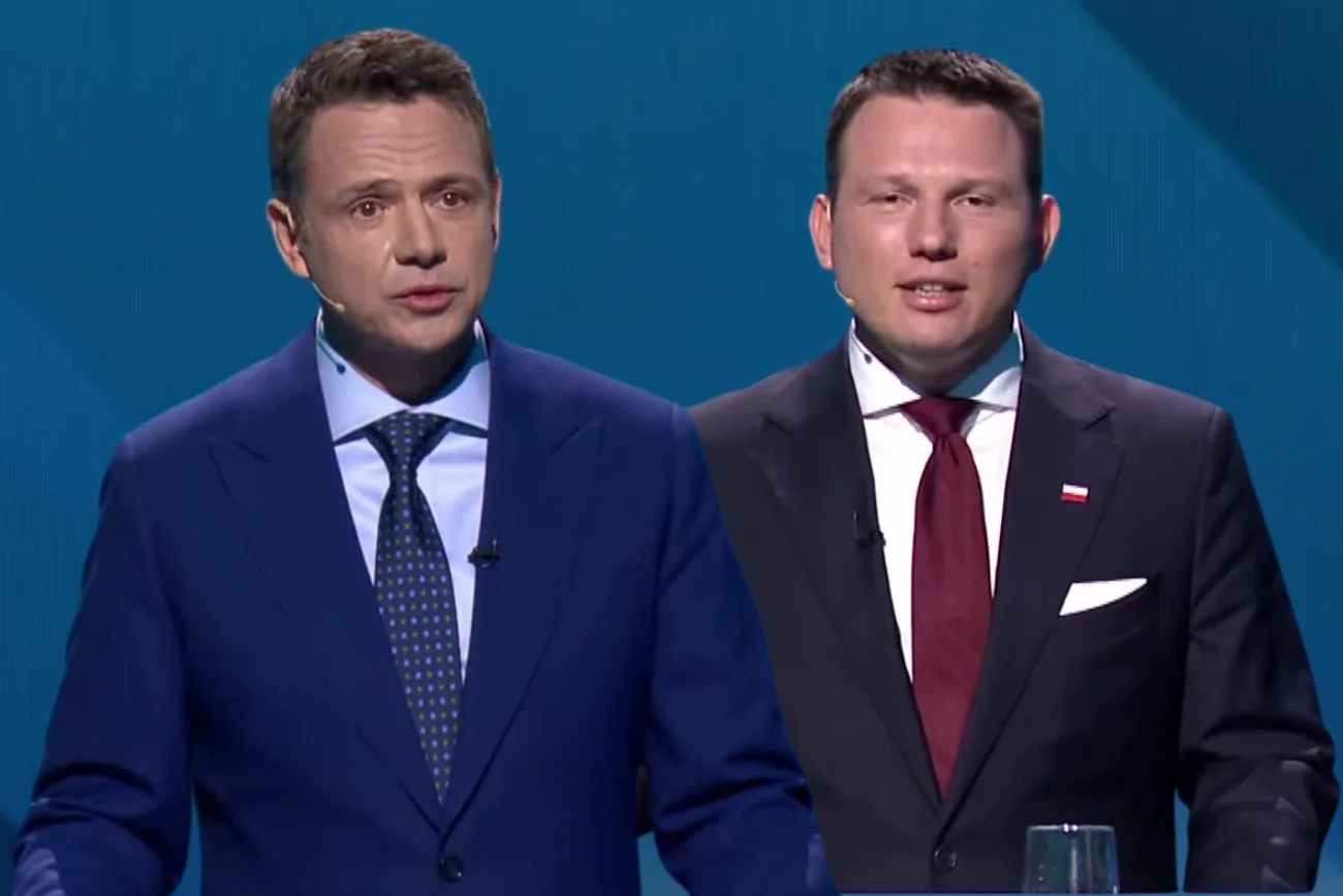 Szczegóły debaty Mentzen-Trzaskowski.