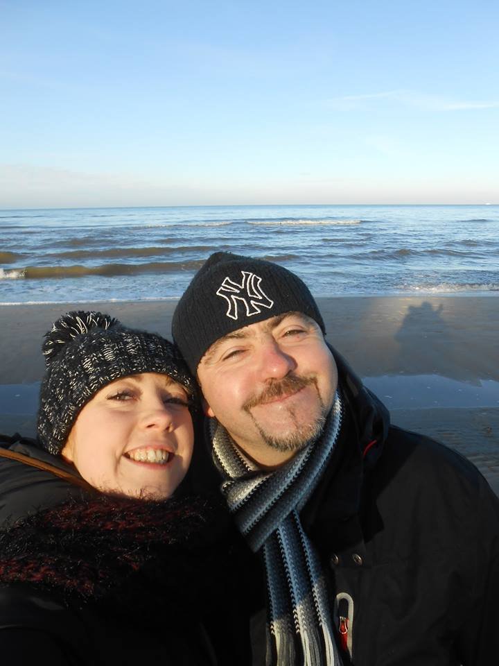 Na zdjęciu nasza Ola-Motylek w towarzystwie... Przystojniaka :-)