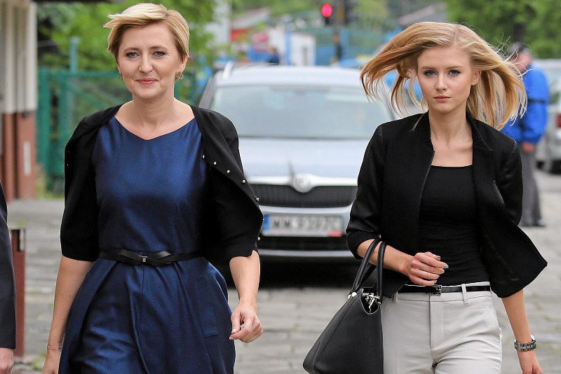 Agata i Kinga Duda od początku były aktywne w kampanii Andrzeja Dudy.