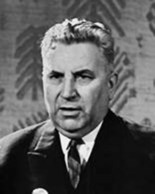 Edward Ochab - pierwszy sekretarz KC PZPR w okresie marzec-październik 1956.
