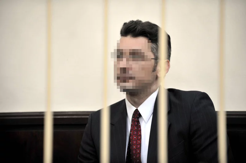 Jedno ze zdjęć podczas rozprawy sądowej.