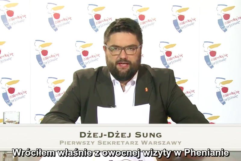 Screen z filmu przygotowanego przez Miasto Jest Nasze.