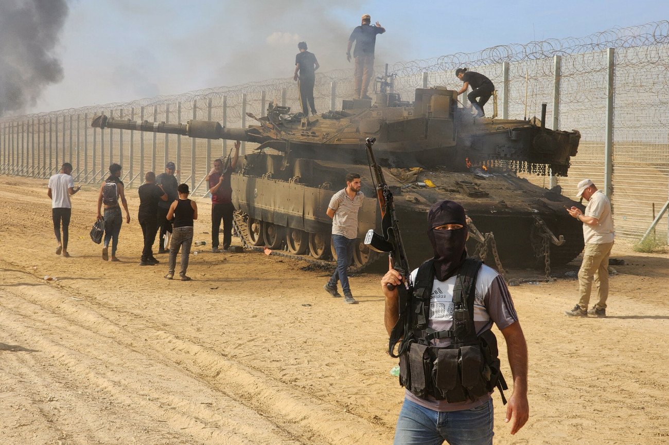 Atak na Izrael ze Strefy Gazy