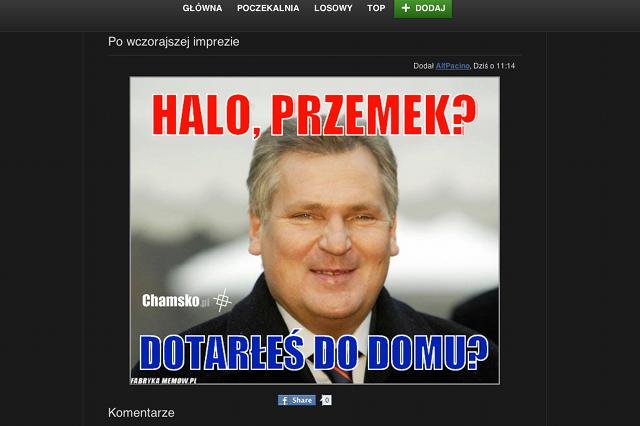 Internet już śmieje się z incydentu z udziałem posła Przemysława Wiplera.