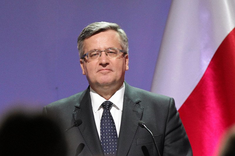 Prezydent Bronisław Komorowski pochwalił się poparciem prezydentów miast