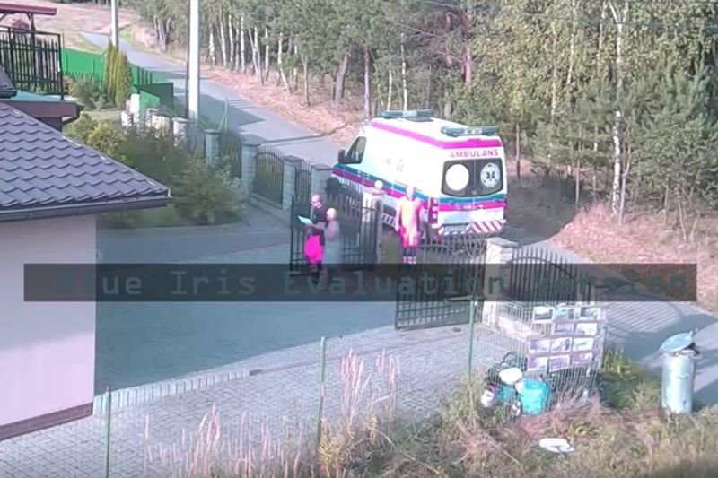 Andrzej K. na YouTubie zamieścił nagranie, które opisał tak: "Bożena W zatrzymana pod wpływem.."