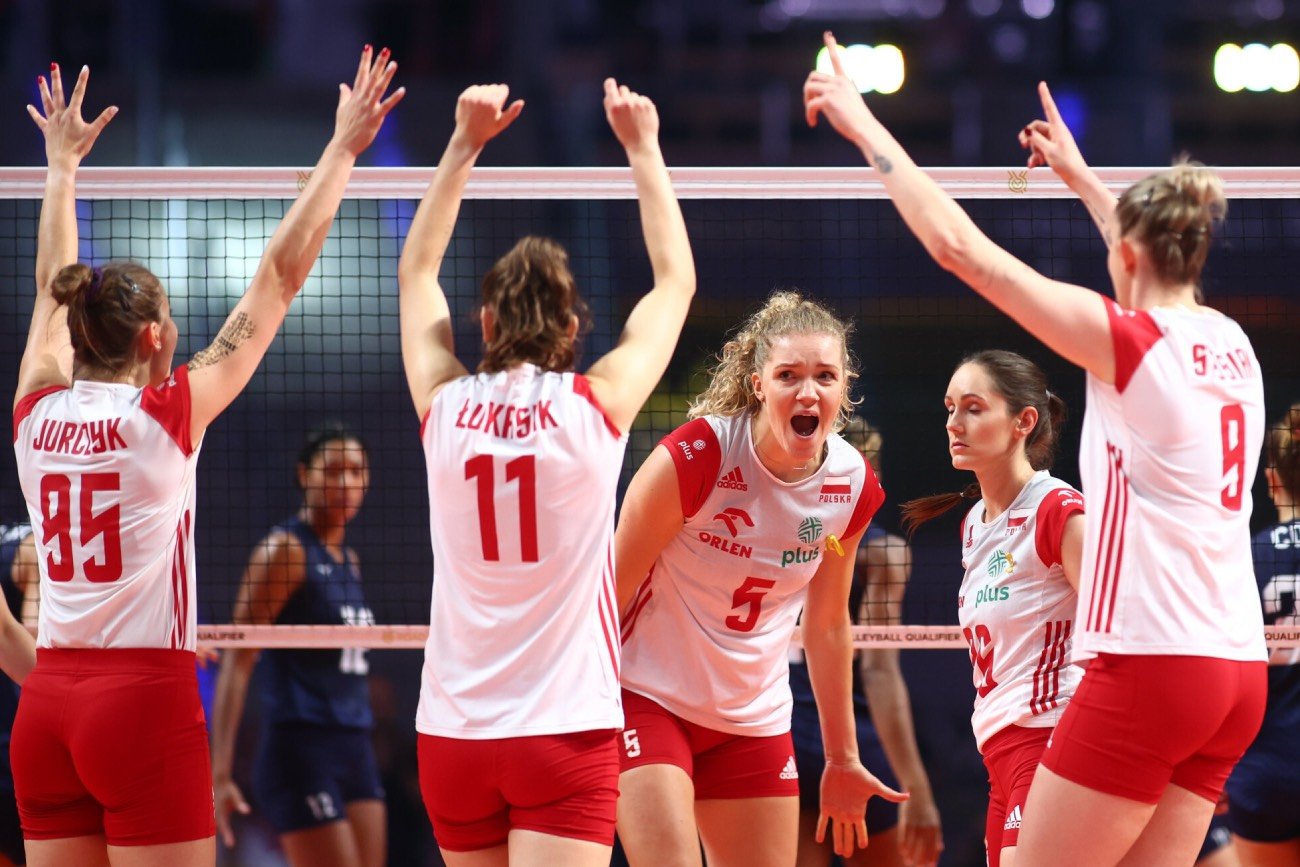 Polskie siatkarki pokonały drużynę USA.