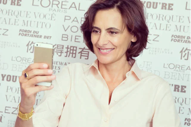 Ines De La Fressange i make-up genius