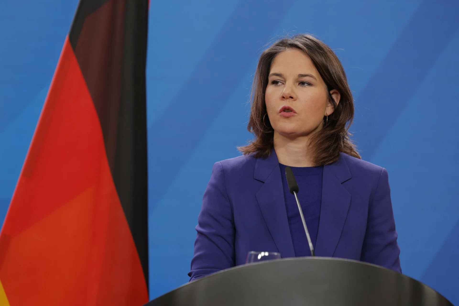 Annalena Baerbock zareagowała na wtorkowe wystąpienie Putina.