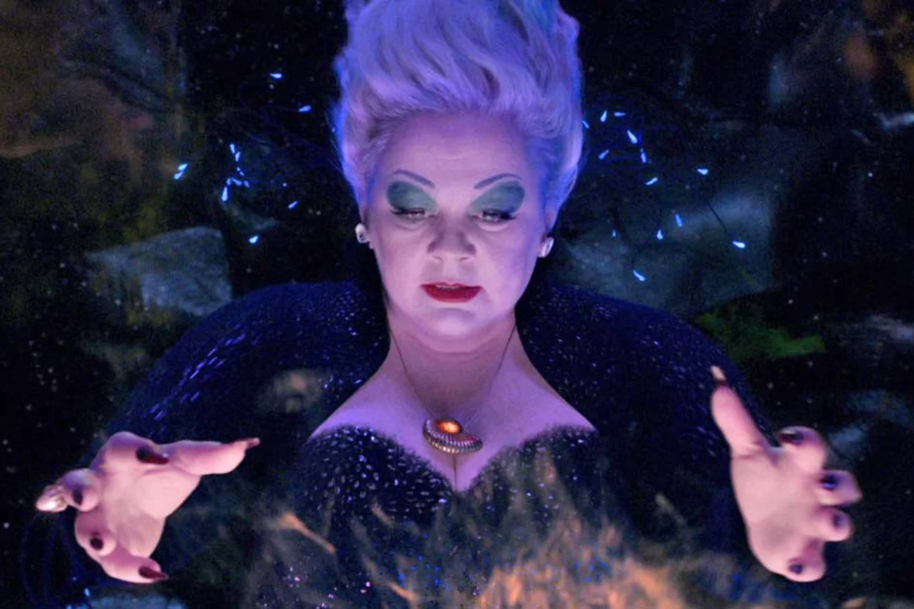Melissa McCarthy jako Urszula w filmie "Mała syrenka".