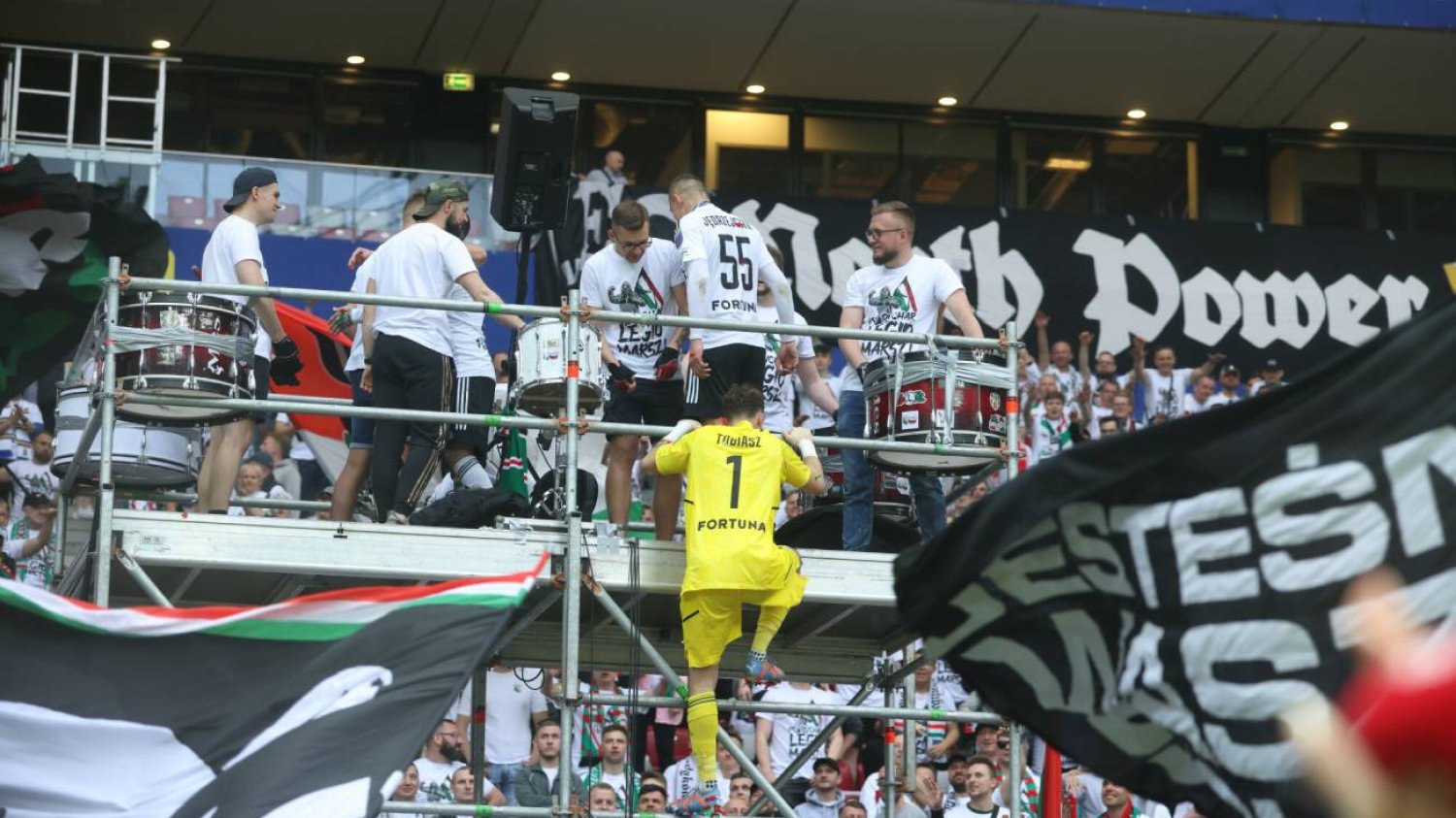 Pracownikowi Legii puściły nerwy. Finał Pucharu Polski Legia-Raków