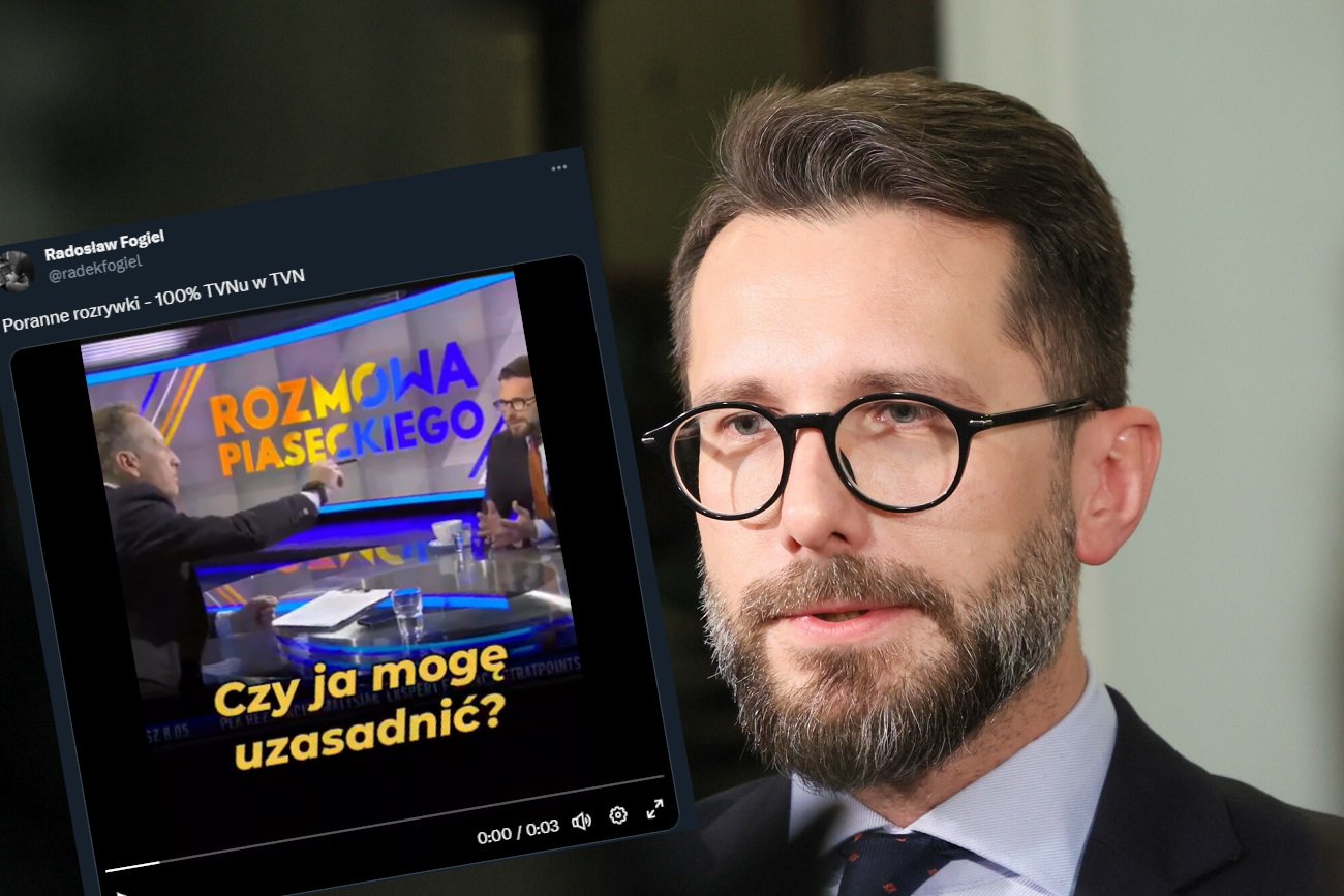 Radosław Fogiel po programie miał zarzut do Konrada Piaseckiego.