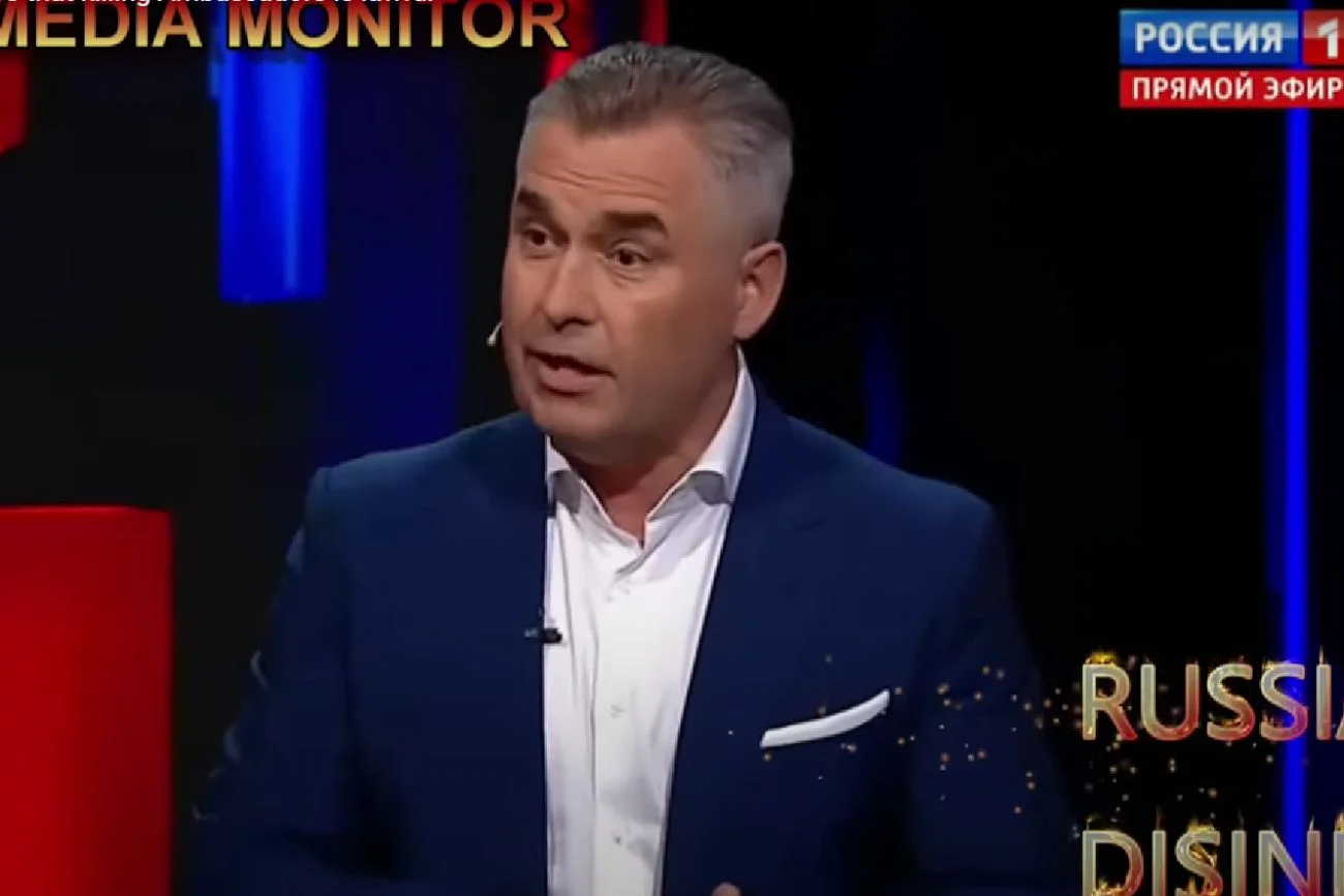 Skandaliczne słowa w rosyjskiej telewizji. Paweł Astachow mówił o zabójstwie polskiego ambasadora Skandaliczne słowa w rosyjskiej telewizji. Paweł Astachow mówił o zabójstwie polskiego ambasadora