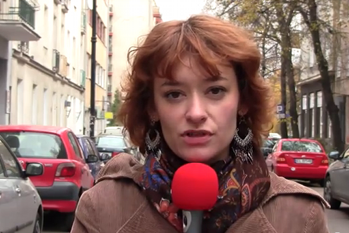 Anna-Maria Żukowska, rzeczniczka SLD Mazowsze.