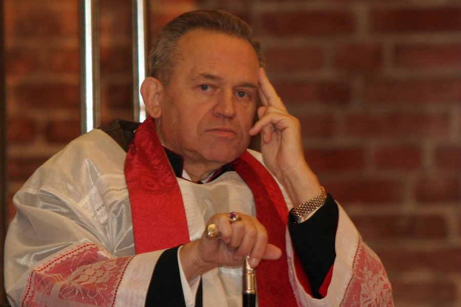 Marta Mężyk 40 lat pomagała na plebanii ks. Jankowskiego. Poznała go, gdy miała 17-18 lat jeszcze w parafii św. Barbary.