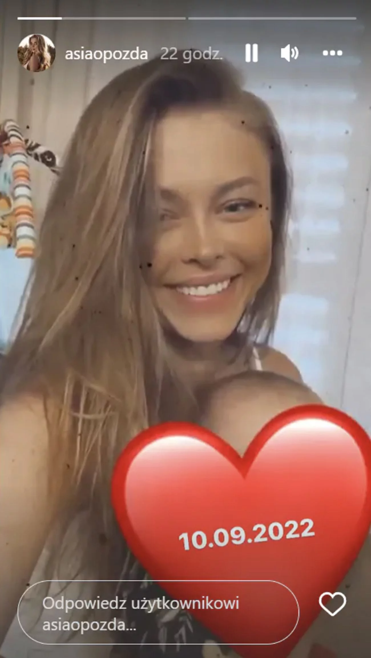 Joanna Opozda chwali się wyjątkowym słowem syna na Instagramie
