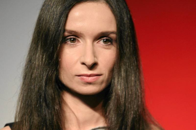 Marta Kaczyńska podczas kampanii parlamentarnej PiS