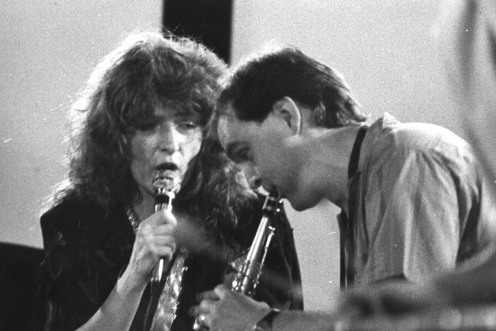 Ula Dudziak jest wokalistką jazzową o światowej renomie. Na zdjęciu z Adamem Wendtem.