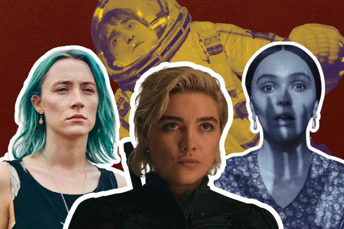 Kadry z filmów "The Outrun", "Mickey 17", "Thunderbolts" i "Nosferatu"