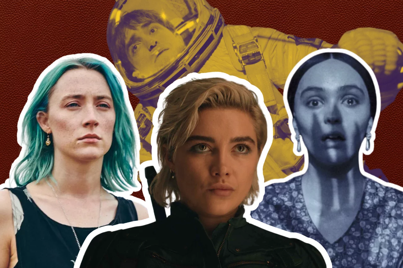 najlepsze filmy 2025 Kadry z filmów "The Outrun", "Mickey 17", "Thunderbolts" i "Nosferatu"