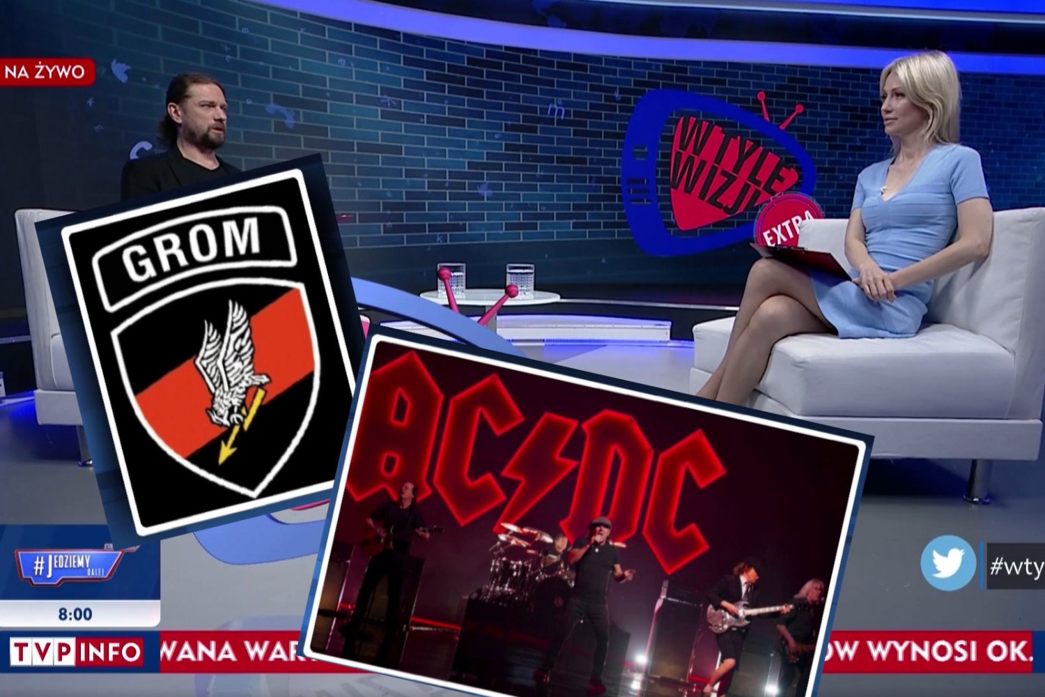 W programie "W tyle wizji" pokazano różne przykłady użycia znaku błyskawicy.