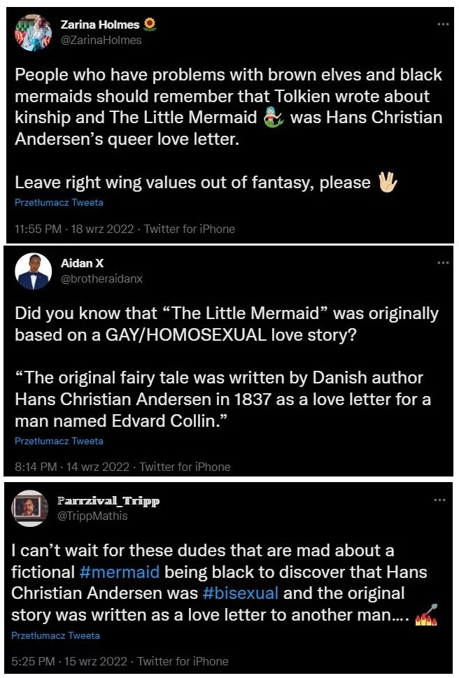 mala syrenka andersen biseksualny list milosny edvard collin o czym jest basn