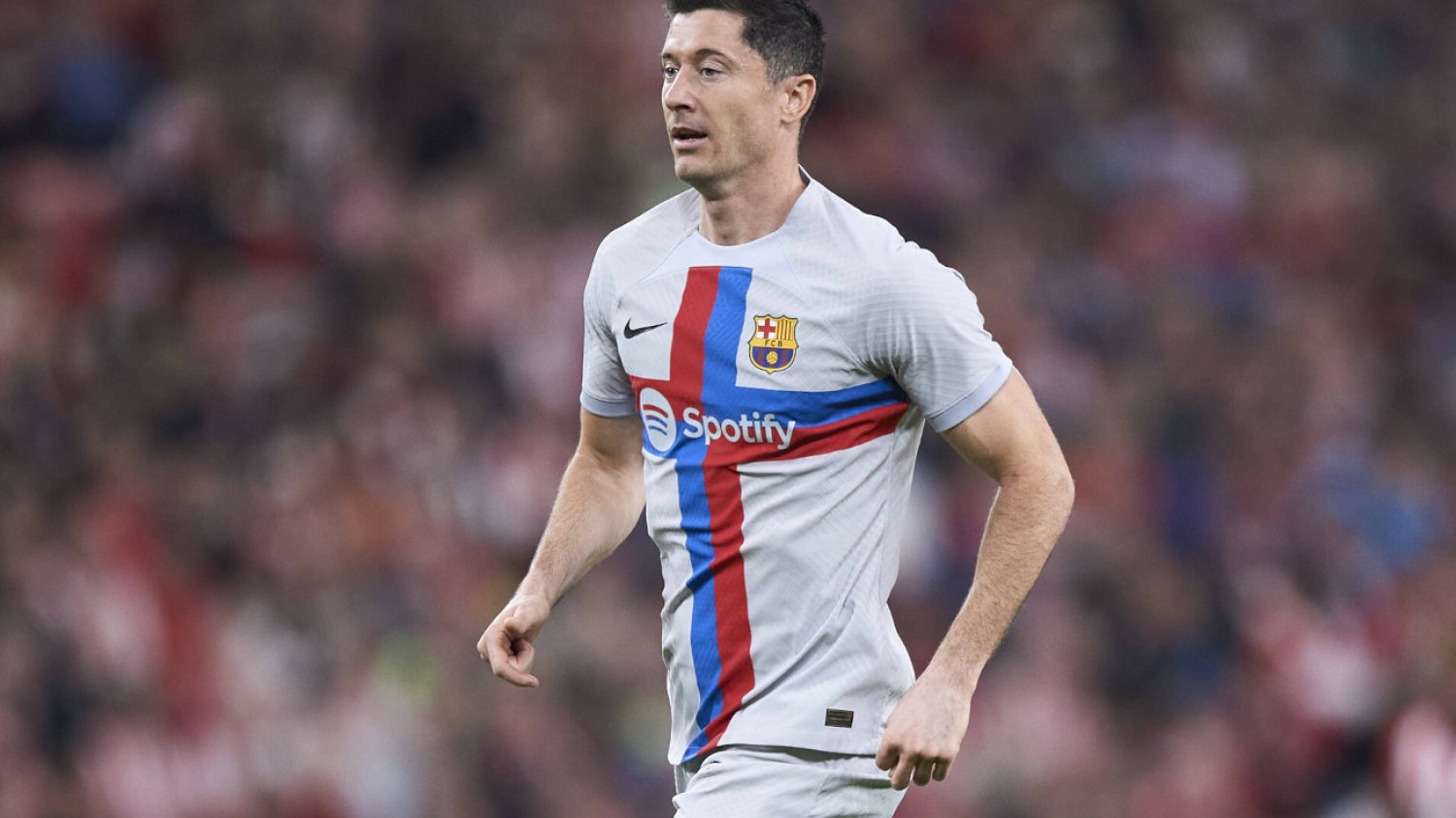 Robert Lewandowski wrócił do składu Barcelony po kontuzji. Polski napastnik daleki jest od optymalnej formy.