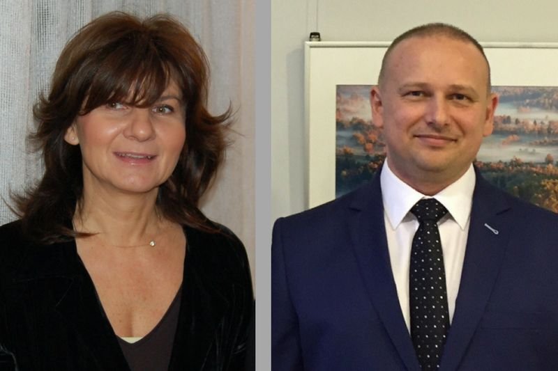 Prof. Joanna Szczepanowska i prof. Mariusz Więckowski z Instytut Nenckiego przedstawili na konferencji prasowej wyniki unikalnych w skali świata badań w obszarze mitochondriów